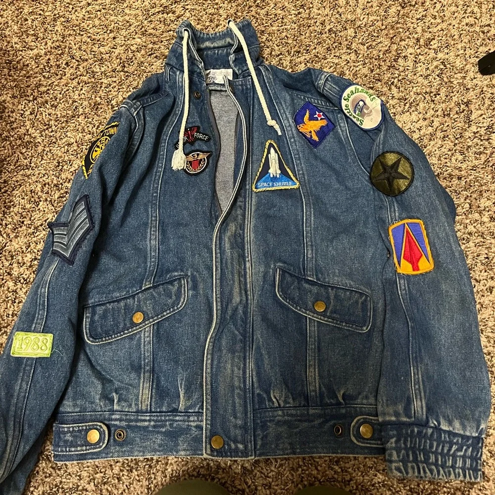 Patchwork Denim Jacket - Picture 1 of 3
